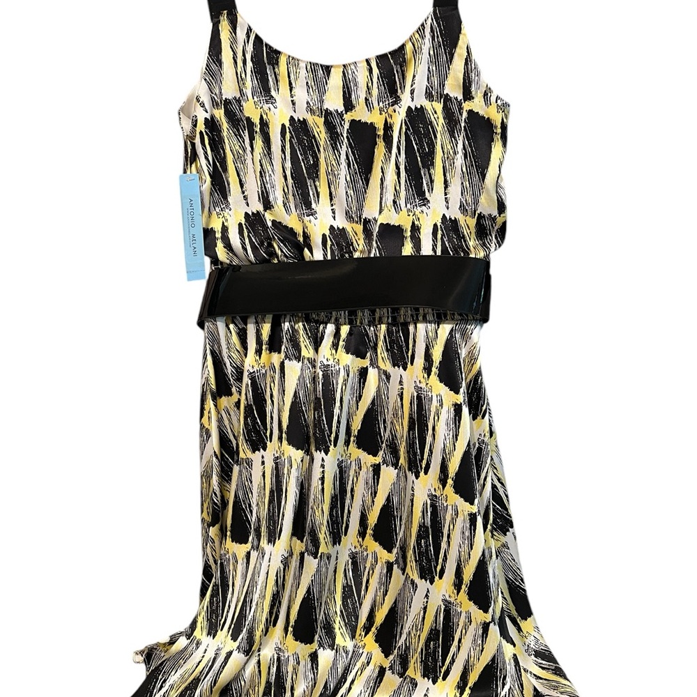 Beautiful gold and black Antonio Melanie dress size 6